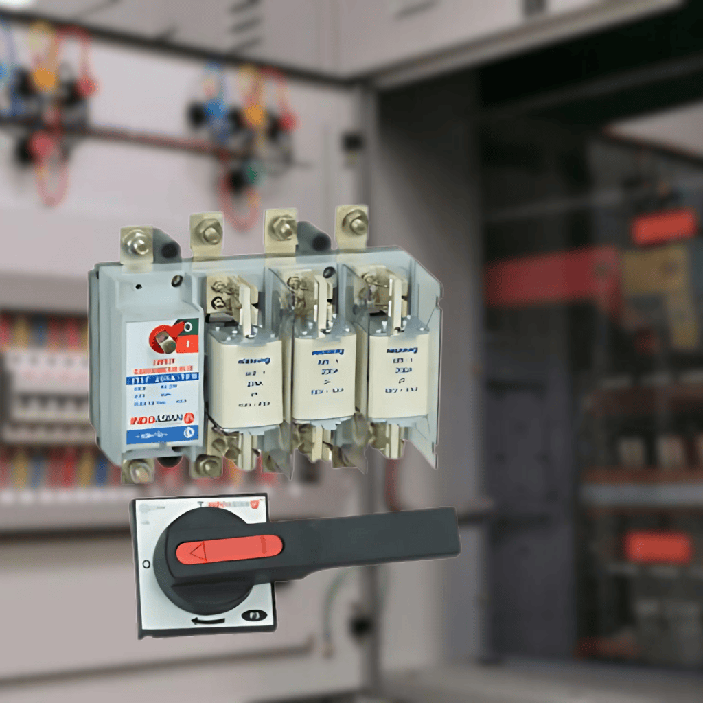 Indoasian Load Centers & Circuit Protection Indoasian TPN Fused Switch F4 - (32A-800A)