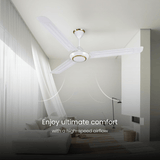 Indoasian Fan & Cooler Indoasian Windasia 1400mm Ceiling Fan  White