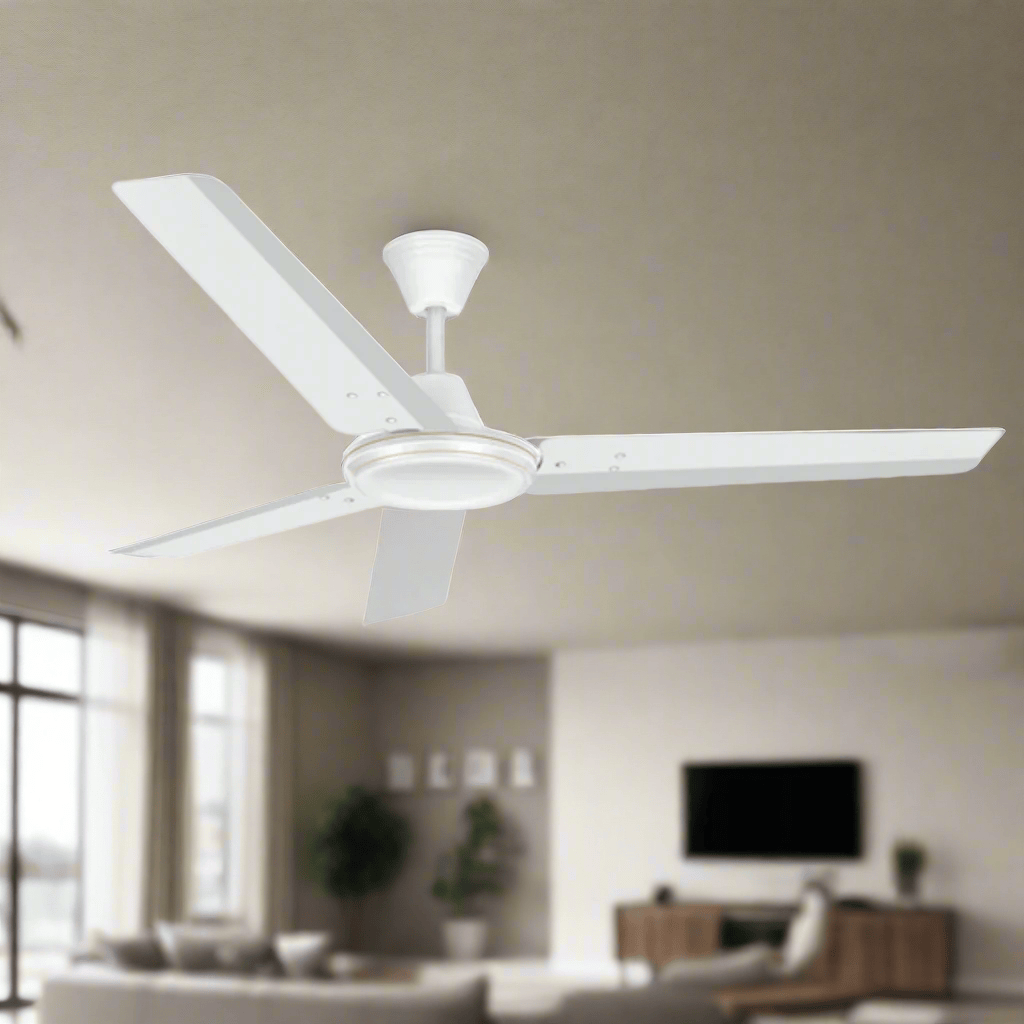 Indoasian Fan & Cooler Indoasian Windboom EX 1400mm Ceiling Fan White