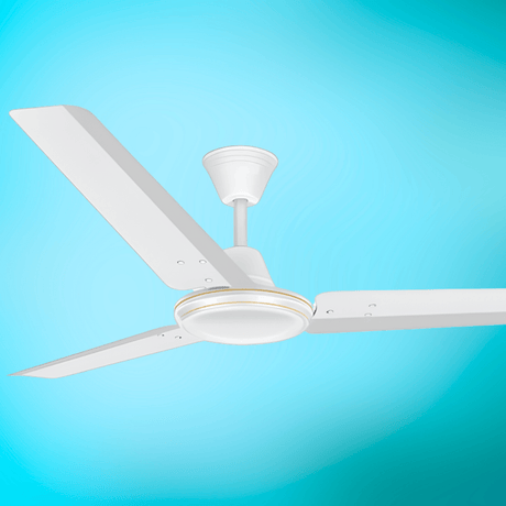 Indoasian Fan & Cooler Indoasian Windboom EX 1400mm Ceiling Fan White