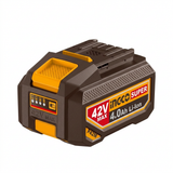 Ingco 42V 4.0Ah battery on white
