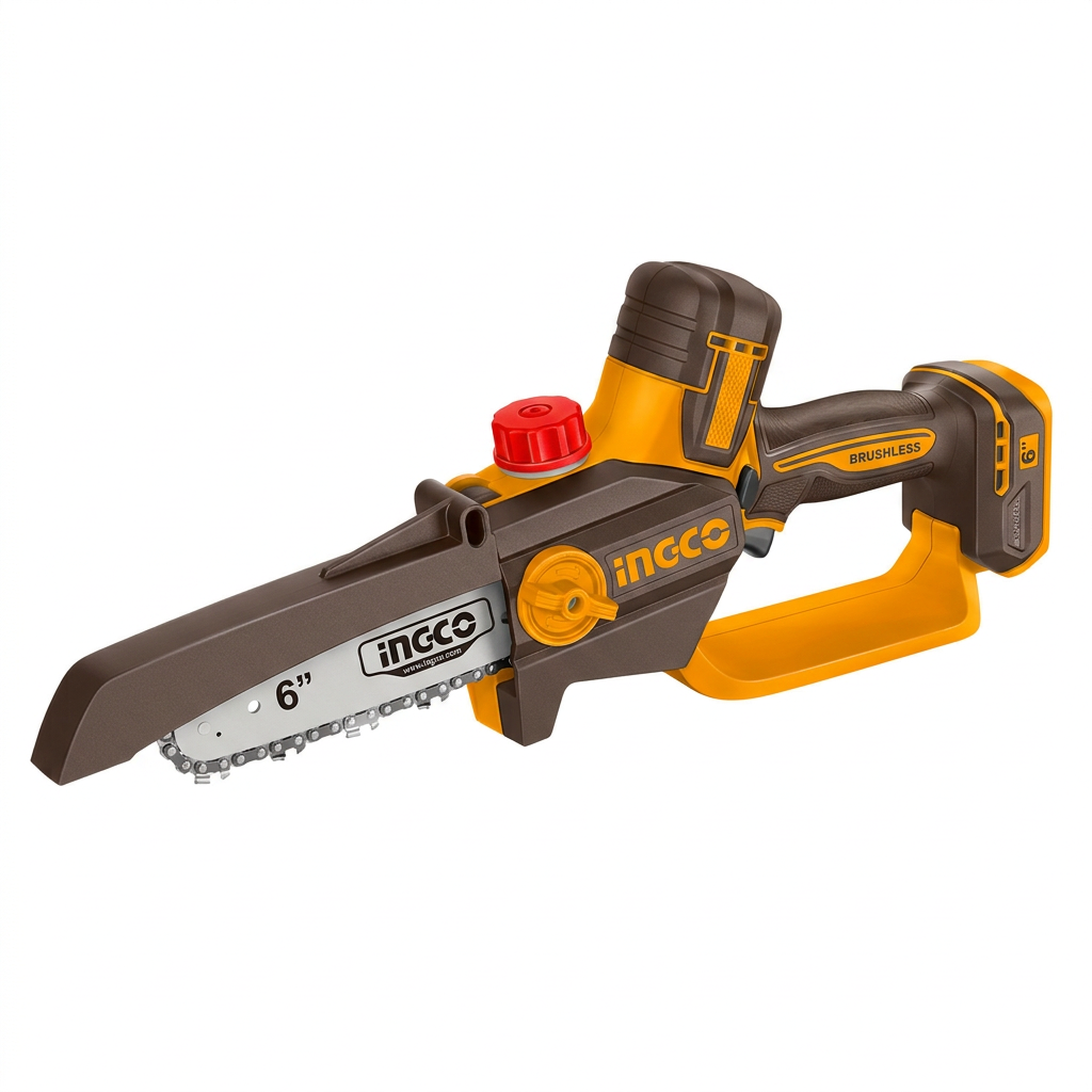 Ingco 6-inch pruning saw on white