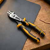 Ingco diagonal pliers resting on a workshop mat