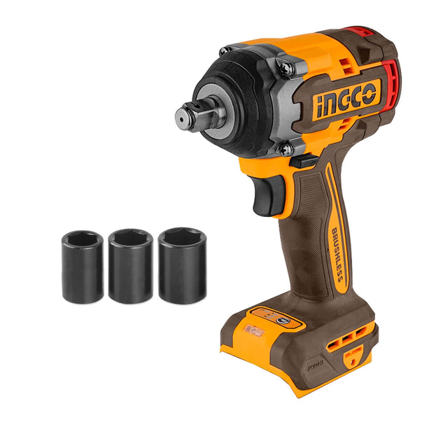 Ingco Impact Wrench & Driver Ingco 1/2" Lithium-Ion Cordless Impact Wrench - CIWLI20501