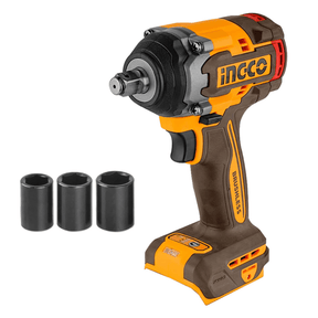 Ingco Impact Wrench & Driver Ingco 1/2" Lithium-Ion Cordless Impact Wrench with Brushless Motor – CIWLI20501