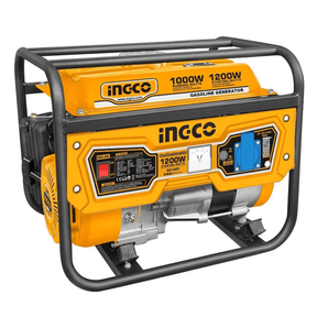 Ingco Generator Ingco 1.2KW Gasoline Generator with 5.5L Fuel Tank – GE15005