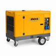 Ingco Generators Ingco 10.5kW Silent Diesel Generator with Electric Start & 26L Fuel Tank - GSE105001