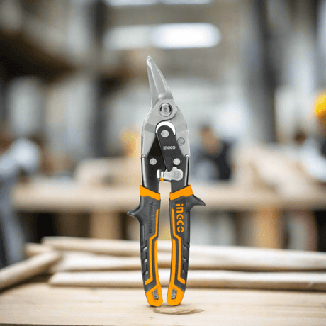Ingco Hand Saws & Cutting Tools Ingco 10" Aviation Snip (Left & Right) with Two-Tone Soft Handle - HTSN0110L & HTSN0110R