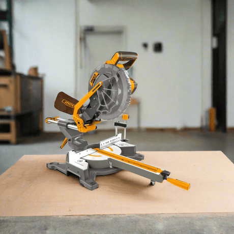 Ingco Bench & Stationary Tool Ingco 10" Mitre Saw 1800W with Dual Sliding Rails – BM2S180017