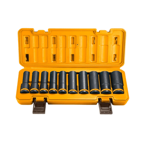 Ingco Sockets & Hex Keys Ingco ½″ 10-Piece Deep Impact Socket Set – HKISSD12102L