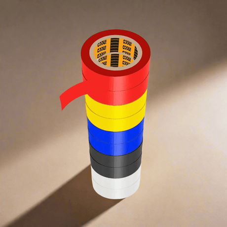 Ingco Power Management & Protection Ingco 10-Piece Multicolor PVC Insulating Tape – HPET1013