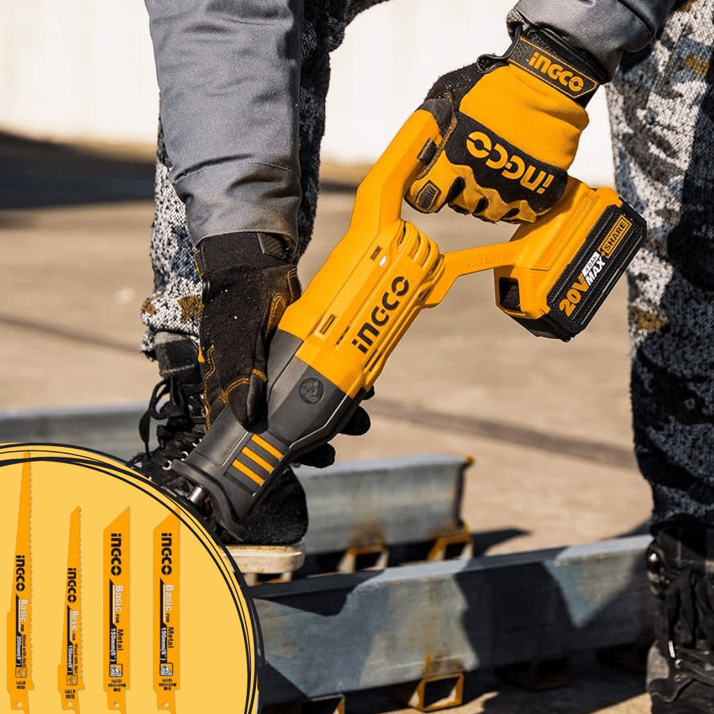 Ingco Saw Blades Ingco 10-Piece Reciprocating Saw Blade Set – RSB1001