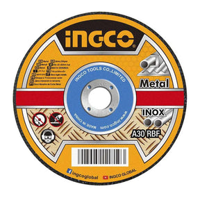 Ingco Grinding & Cutting Wheels Ingco 10-Pieces Abrasive INOX - Metal Cutting Disc 125 X 1.2mm Set - MCD121255