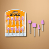 Ingco Oscillating Tool Accessories Ingco 10 Pieces Accessories for Mini Grinder - AKB1012