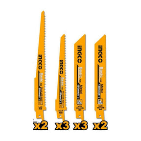 Ingco Saw Blades Ingco 10 Pieces Reciprocating Saw Blade Set - RSB1001