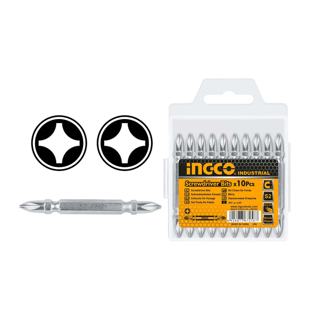 Ingco Screwdriver Bits Ingco 10 Pieces Screwdriver Bit 65mm - SDB21PH233