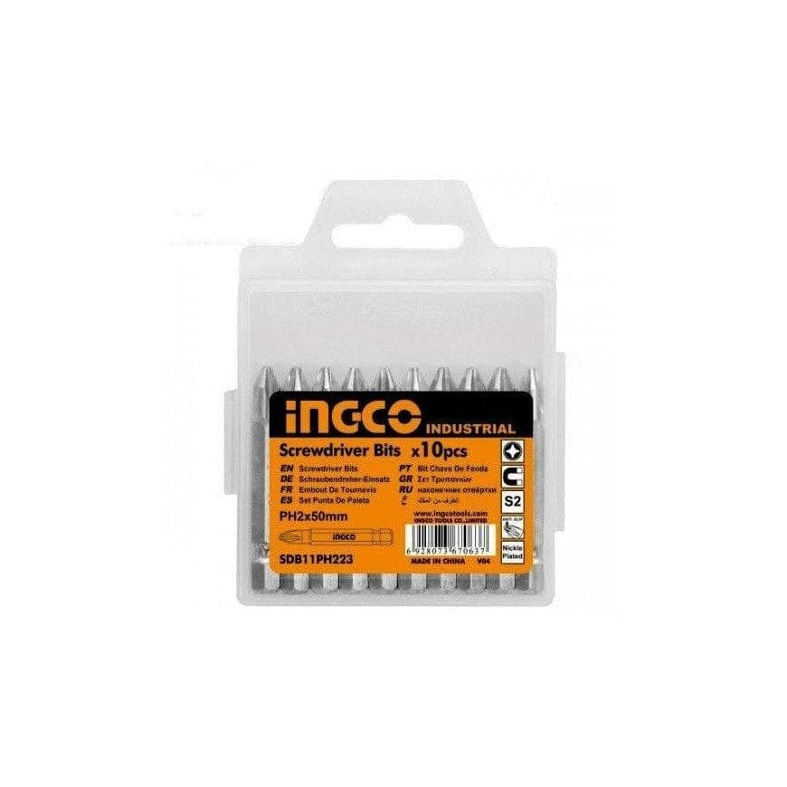 Ingco Screwdriver Bits Ingco 10 Pieces Screwdriver Bits set - SDB11PH223