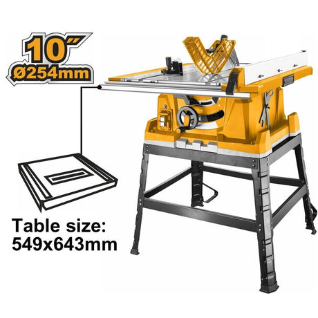 Ingco Bench & Stationary Tool Ingco 10" Table Saw 2600W - TS26005