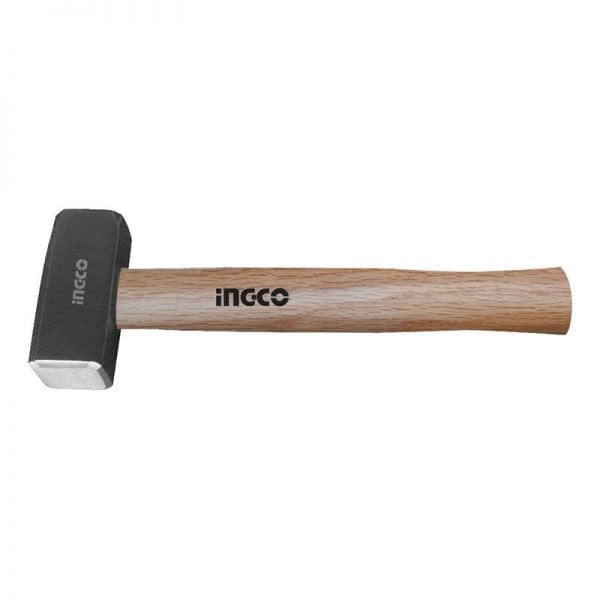 Ingco Hammers Mallets & Sledges Ingco 1000g Stoning Hammer With Hardwood Handle - HSTH041000