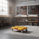 Ingco Lifting & Workshop Equipment Ingco 100kg Mobile Rolling Board & Tool Trolley Base with 4" Wheels - HHWB61001