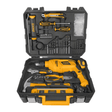 Ingco Tool Set Ingco 101 Pieces Tools Set with 850W Hammer Impact Drill - HKTHP11022