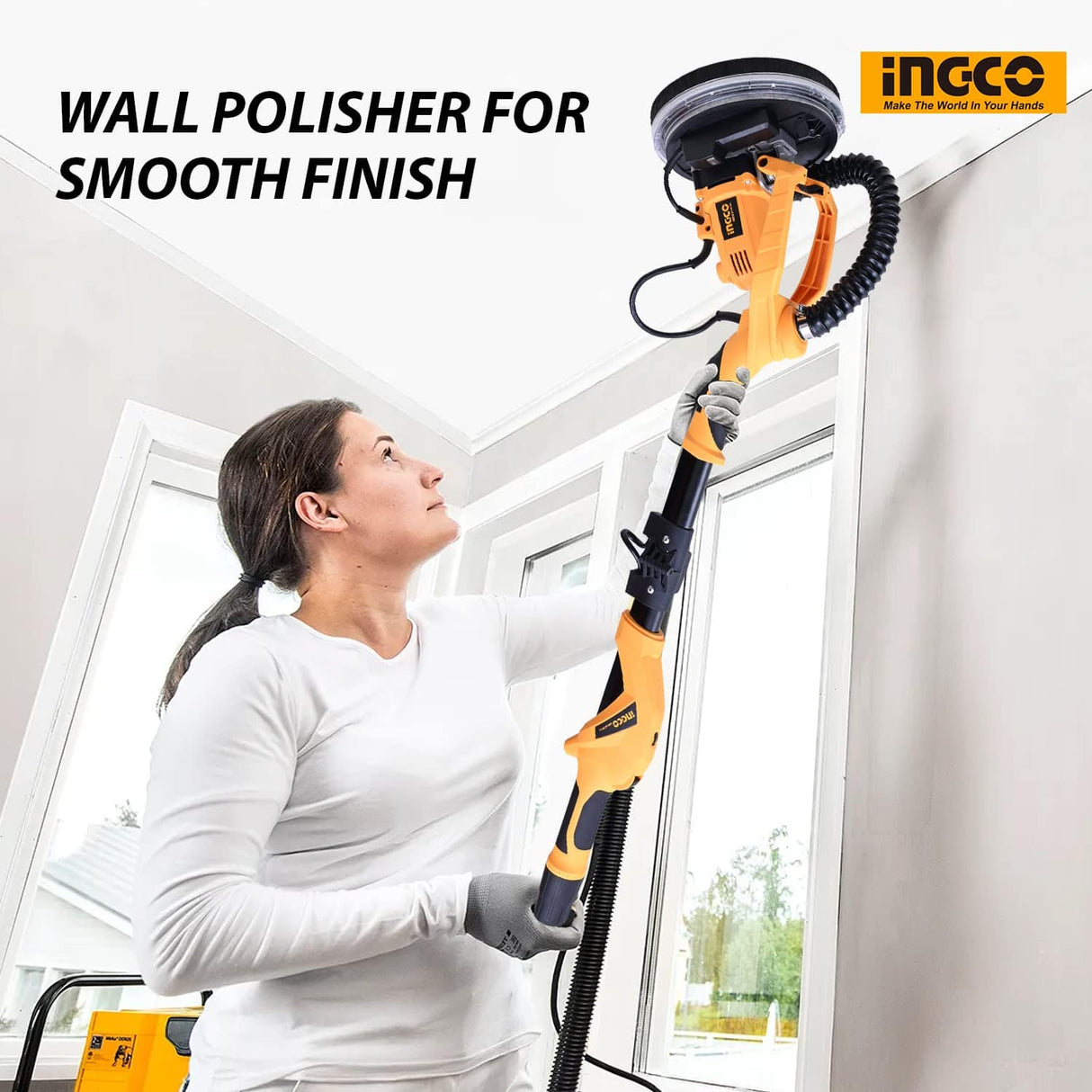 Ingco Sander Ingco 1050W Drywall Sander with LED Light – DWS10501