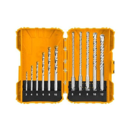 Ingco Drill Bits Ingco 11 Pieces Masonry & Hammer Drill Bits Set - AKDL31101