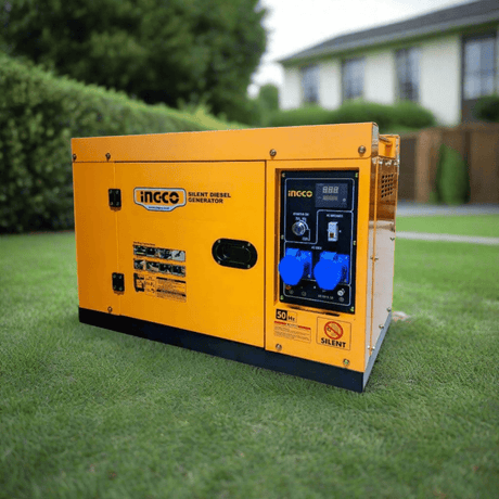 Ingco Generator Ingco 12.0HP Single Phase Diesel Generator with 17L Fuel Tank – GSE65001
