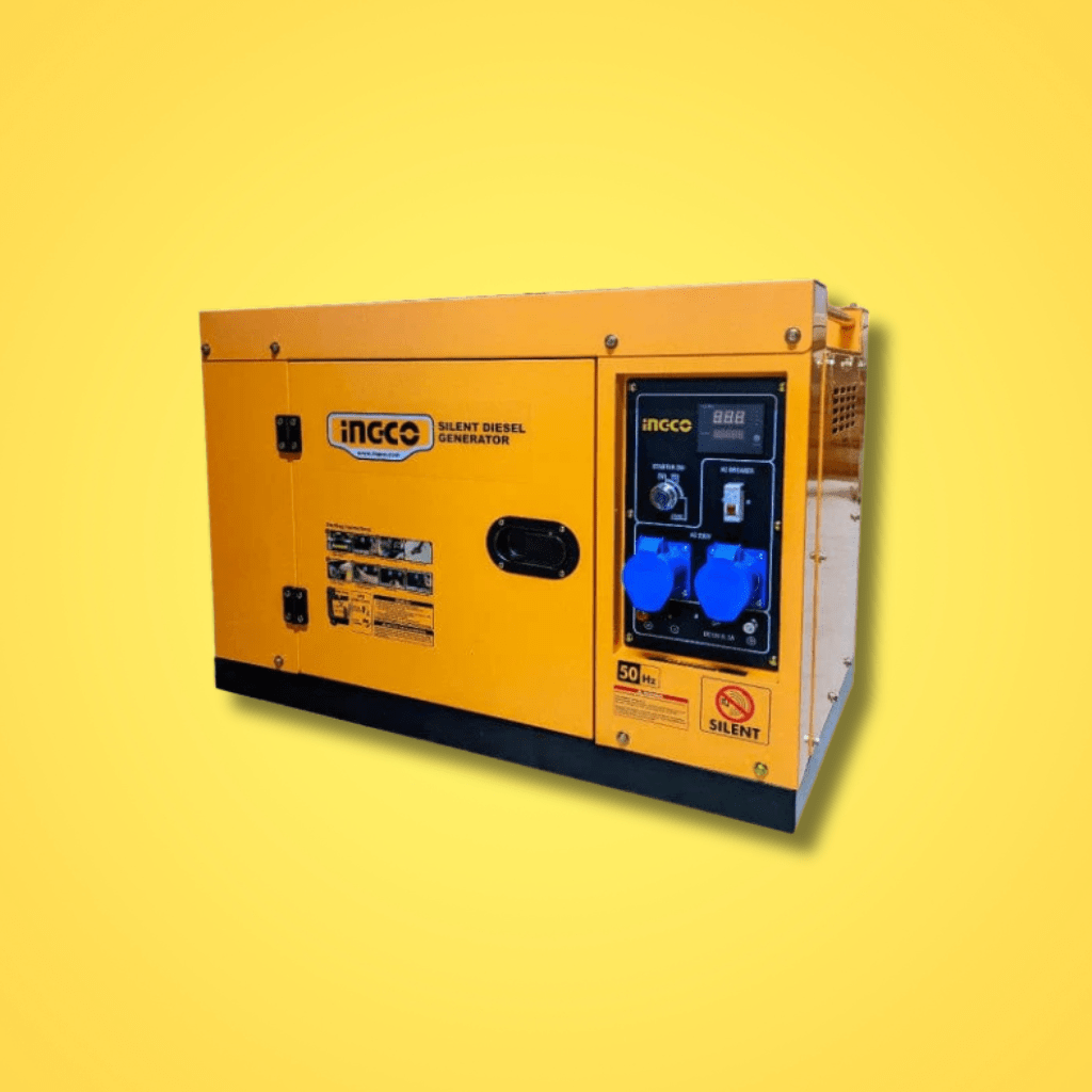 Ingco Generator Ingco 12.0HP Single Phase Diesel Generator with 17L Fuel Tank – GSE65001
