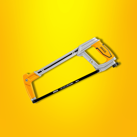 Ingco Hand Saws & Cutting Tools Ingco 12" Industrial Hacksaw Frame with Adjustable Tension - HHF3088