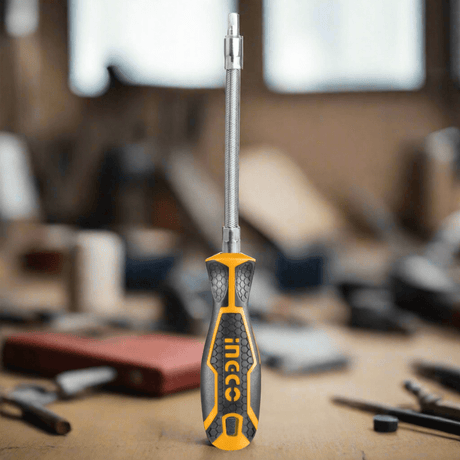 Ingco Screwdrivers Ingco 12-Piece Flexible Shaft Screwdriver Set – AKSDFL1208
