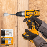 Ingco Drill Bits Ingco 12 Pieces Flat Wood Drill Bits Set - AKDL1206