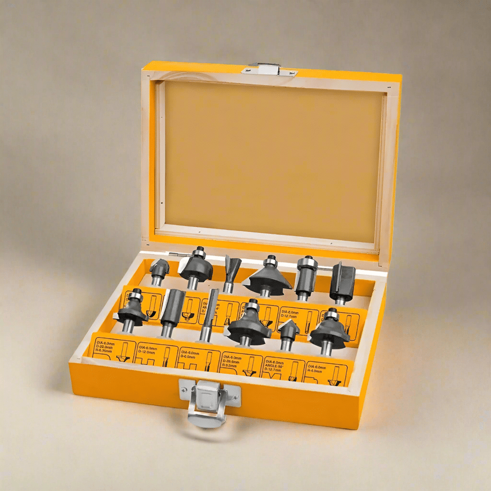 Buy Ingco 12 Pieces Router Bits Set (12mm) - AKRT1221 | Shop Power ...