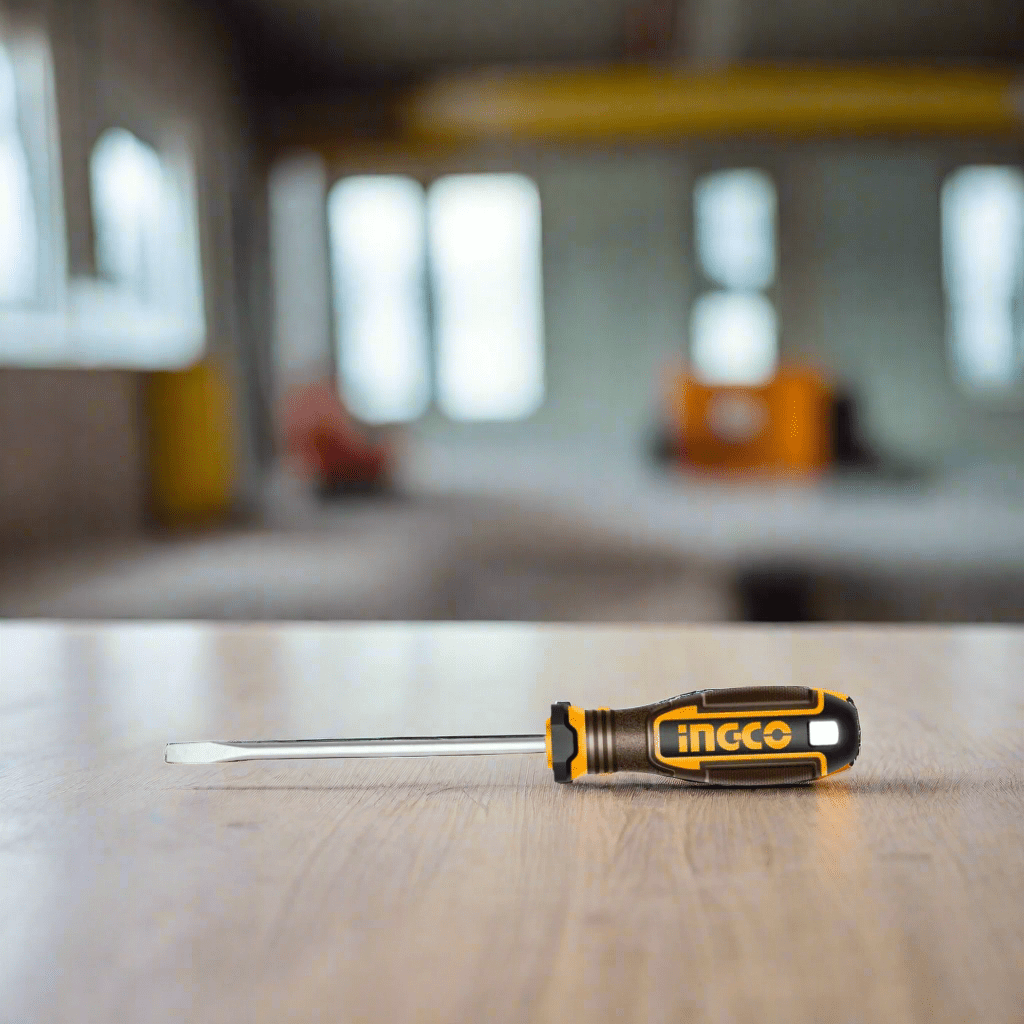 Ingco Screwdrivers Ingco 125mm Slotted Screwdriver - HSDSL6125