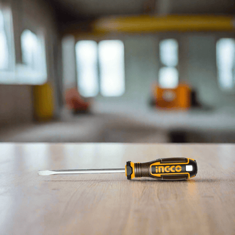 Ingco Screwdrivers Ingco 125mm Slotted Screwdriver - HSDSL6125