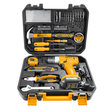 Ingco Tool Set Ingco 127 Pieces Tools Set with 12V Li-ion Cordless Drill - HKTHP11271