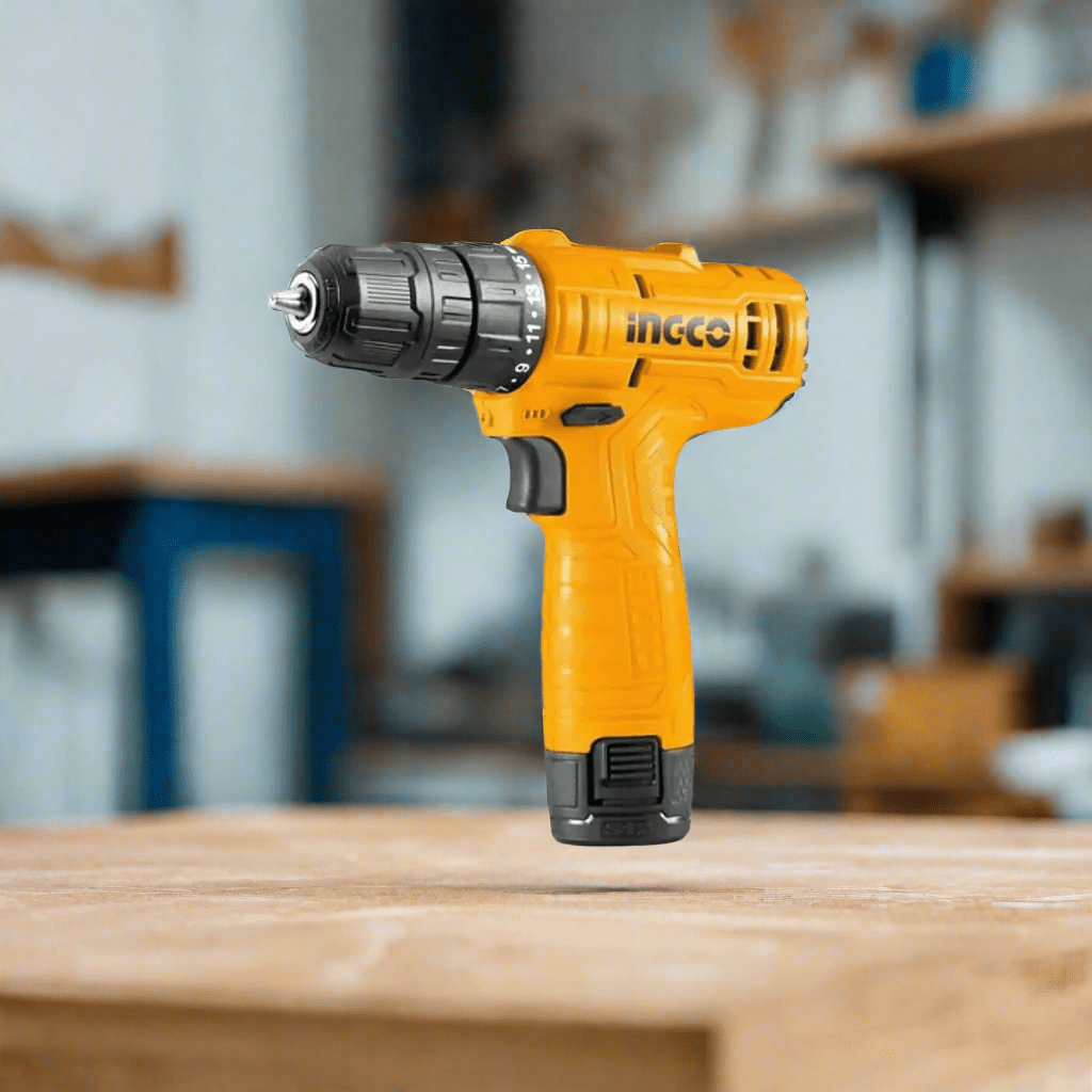 Ingco Drill Ingco 12V Lithium-Ion Cordless Drill with 1.5Ah Battery – CDLI12428