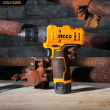 Ingco Drill Ingco 12V Lithium-Ion Cordless Drill With 2 Pieces 1.5Ah Battery - CDLI12202