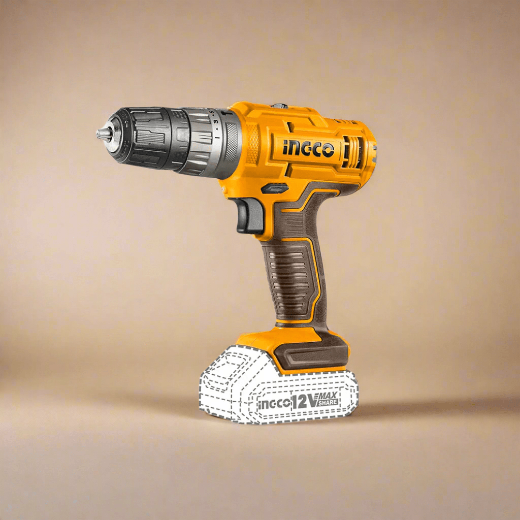 Ingco Drill Ingco 12V Lithium-Ion Cordless Hammer Impact Drill with 2-Speed Gear – CIDLI1228