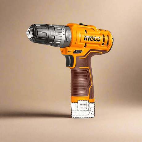 Ingco Drill Ingco 12V Lithium-Ion Cordless Hammer Impact Drill with LED Light – CIDLI12202