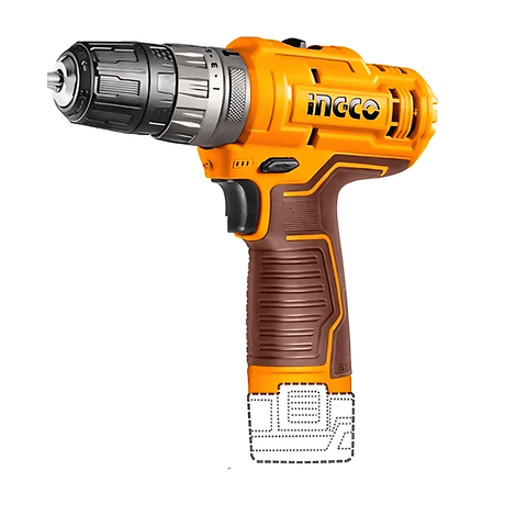 Ingco Drill Ingco 12V Lithium-Ion Cordless Hammer Impact Drill with LED Light – CIDLI12202