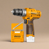 Ingco Drill Ingco 12V Lithium-Ion Cordless Impact Drill - CIDLI12206