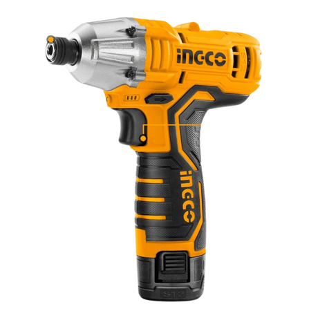Ingco Impact Wrench & Driver Ingco 12V Lithium-Ion Cordless Impact Driver with 100Nm Torque - CIRLI12015