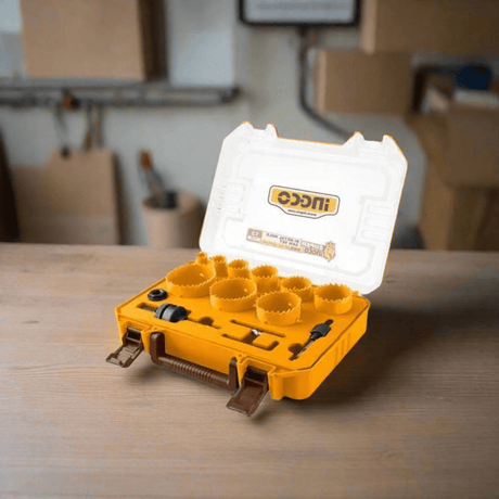Ingco Hole Saws & Cores Ingco 13-Piece Bi-Metal Hole Saw Set – AKH0132