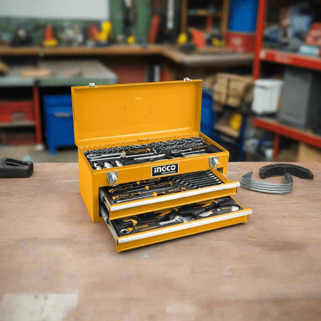 Ingco Tool Chests & Cabinets Ingco 132-Piece Tool Chest Set – HTCS221321