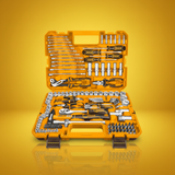 Ingco Sockets & Hex Keys Ingco 137-Piece Combination Tools Set - HKTHP21371