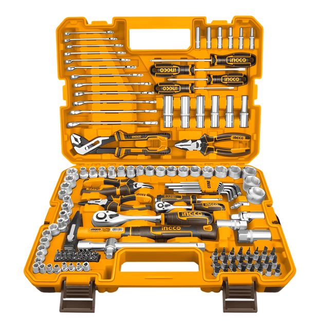 Ingco Sockets & Hex Keys Ingco 137-Piece Combination Tools Set - HKTHP21371