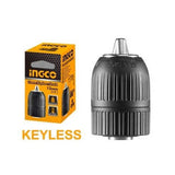 Ingco Chuck Keys & Specialty Accessories Ingco 13mm Keyless Chuck Head - KCL1301