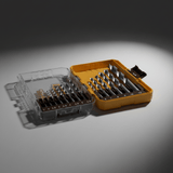 Ingco Drill Bits Ingco 15-Piece HSS Metal Drill Bit Set 1–12mm - AKDL51506
