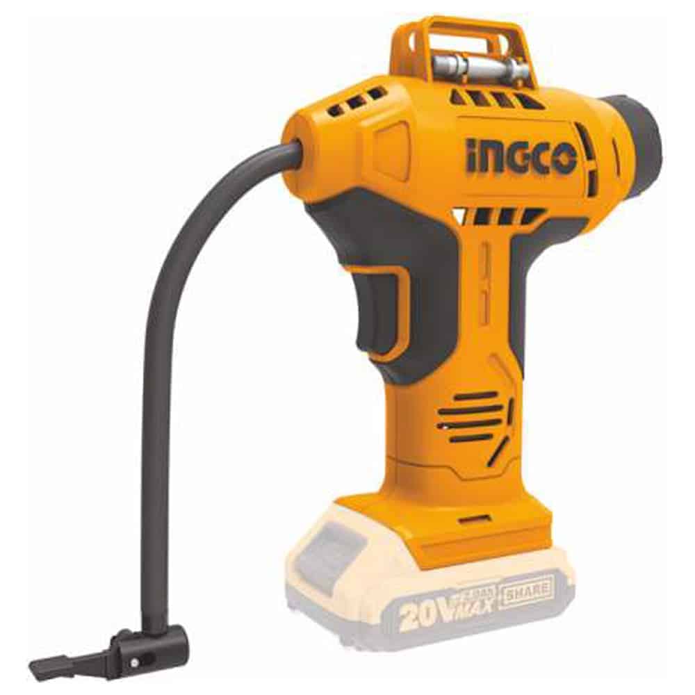 Buy Ingco 150 PSI Lithium-Ion Cordless Auto Air Compressor – CACLI2018 ...